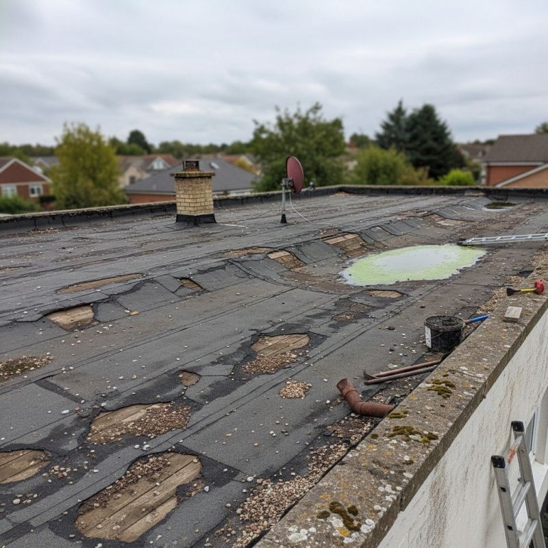 Roof Flashing Repair
